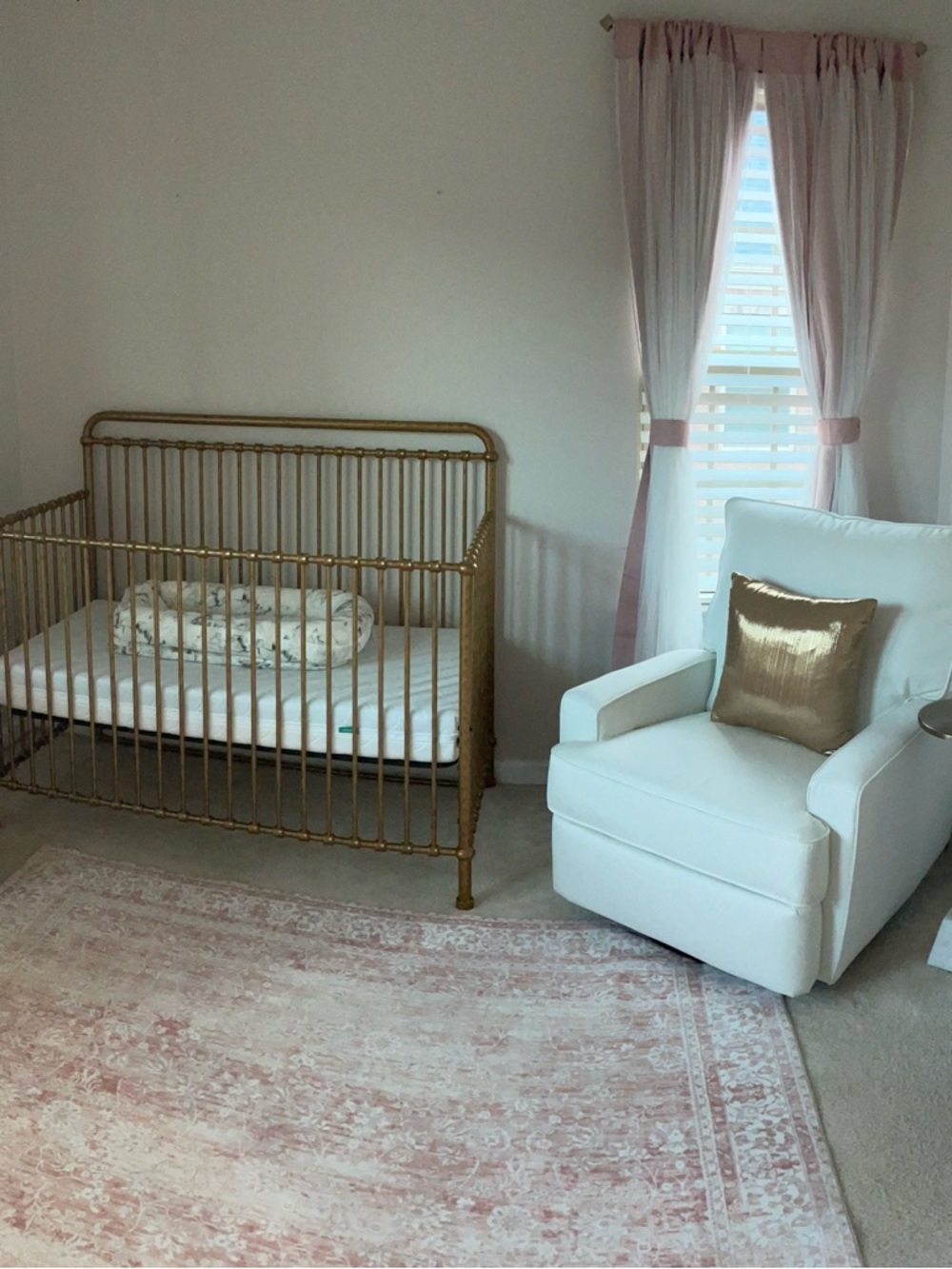 Dusty Pink Curtains